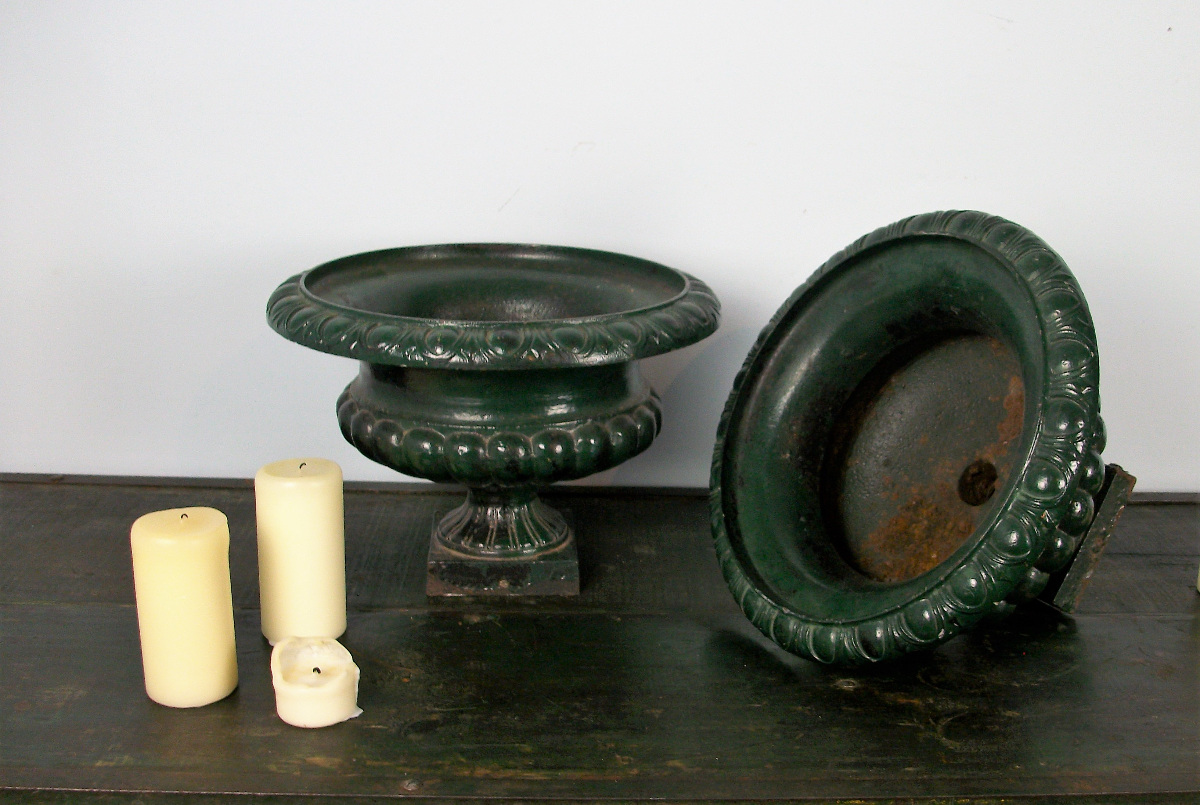 cast iron urns